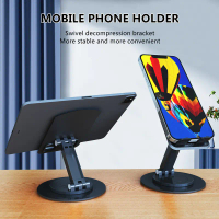 Stand Holder HP Putar Rotasi 360 Derajat Multifungsi Penyanggah Handphone Tablet Dapat dilipat dan d