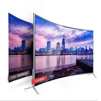 55 Inch Curved Smart Led TV for 4K UHD LED Television Wifi Usb Video Fashion Design 55 inch smart tv 4k ultra hd