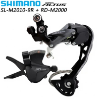 SHIMANO ALTUS 9 Speed Groupset SL-M2010-9R Shift Lever RD-M2000 Rear Derailleur for MTB Bike Original Bicycle Parts