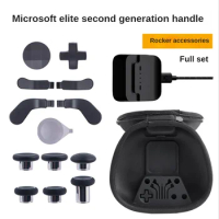For Xbox One Elite Controller Series 2 Parts Repair Kit Microsoft Xbox Elite Metal D-Pad Trigger Paddles Replacement Thumbstick