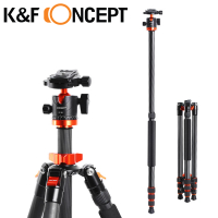 【K&amp;F Concept】SA254C 專注者 碳纖維4節三腳架 球型雲台(KF09.091)
