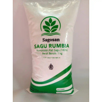 SAGOSAN TEPUNG SAGU RUMBIA 1 KG ASLI BANGKA PATI SAGU GLUTEN FREE TERMURAH BEST SELLER