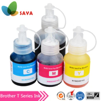 Saya Dye Ink Kit 4Colors/Set For BR DCP T300 T500W Inkjet Printer For Brother MFC-T800W Ink Tank Printer