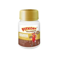 Fitkom Suplemen CalciGROW Tulang Anak Botol 21 pcs