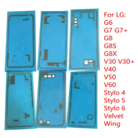 Double-sided Adhesive Sticker Glue For LG Velvet Wing G6 G7 G8 G8S G8X V30 V40 V50 V60 Stylo 4 5 6 Q710 Q720 Q730 Battery Cover