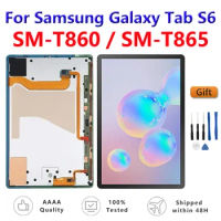 OEM AMOLED LCD For Samsung Galaxy Tab S6 T860 T865 T865N T866N T867 Touch Screen Digitizer Display Assembly Replacement