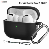 Case for Airpods Pro 2023 3rd Generation Soft Skins Shockproof Case with key chain Case For Woman for AirPods Pro Charging Case