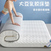 Soybean latex filling Mattress Floor mat Foldable Slow rebound Tatami Cover Bedspreads 5/8cm thickness King Twin Queen Size
