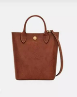 Longchamp Epure Xs Tote Bag Brown Leather