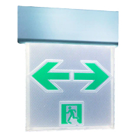 【A-NING】1：1避難方向指示燈-壁掛式 單面 雙向款(LED投光式│C級│居家安全│CNS ISO消防認可)