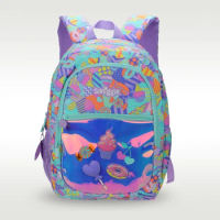 Smiggle original hot-selling children's schoolbag girl shoulder backpack colorful ice cream cute sweet bag 16 inches