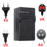 Camera Battery Charger for Pentax D-Li90 645Z 645D K01 K-1 K-3 K-5 IIs K5 K7 US/ EU/ UK/ AU Plug