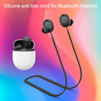 Silicone Rope Anti-Lost Earbuds Strap Flexible Neck String Accessories Anti Loss Cord Waterproof for Google Pixel Buds pro