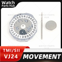 Brand New Original Japan SEIKO/TMI Vj24b Movement Date At 3/6 2 Hands VJ24 Quartz Movement Watch Accessories