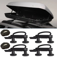 Universal Roof Box Clamps Car Van Mounting Fitting Kit Roof Box U Bolts Stainless Steel U-bolts Clamps Roof Box U Brackets