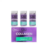 CBD Collagen Repair Hair Serum Oil 3x10ml BOX | Hair Protection Squad with Raspberry Extract, Collag