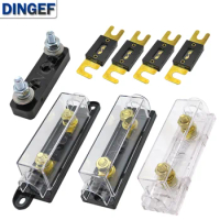 1Set ANL Fuse 60 80 100 120 275 300 400 450A 500 AMP ANS Fuse Holder Bolt-on Fuse Automotive Fuse Holders Fusible Link With Fuse