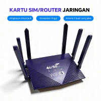 4g/5g router dengan slot kartu sim Tanpa Hadapan Hotspot 4G/5G LTE Modem Router WIFI 300 MBPS SPEED