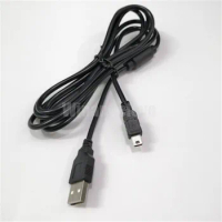 500pcs/lot 1.8m USB To 5Pin USB Charge Cable for Sony Playstation3 PS3 Wireless Controllers with Magnetic Ring stable charging