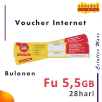 Voucher Indosat Freedom U 5,5GB (1GB + 4,5GB Apps) JATIM