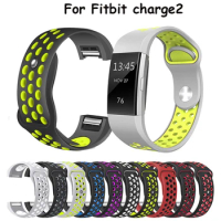 L/S Silicone Watchband For Fitbit Charge 2 Sport Silicone Band Wrist Strap For Fitbit Charge 2 Smart Wristband Smart Accessories