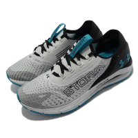 UA 慢跑鞋 HOVR Sonic 4 Storm 男鞋 輕量 透氣 舒適 避震 路跑 健身 灰 藍 3024224102