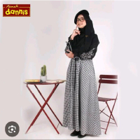 Sale Abaya A220922 black size S Dannis collection