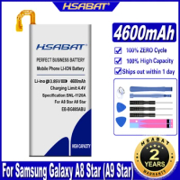 HSABAT EB-BG885ABU 4600mAh Battery for Samsung Galaxy A8 Star (A9 Star) SM-G885F SM-G8850 SM-G885Y Batteries