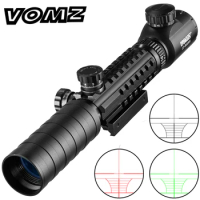3-9x32 EG Hunting Scope Red /Green Dot Illuminated Sight Tactical Sniper Scopes W/22mm For Air Gun