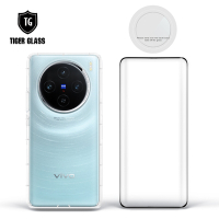 T.G vivo X100 手機保護超值3件組(透明空壓殼+3D鋼化膜+鏡頭貼)