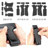 Non-slip Solid Rubber Textured Handle Bag with Gloves Waterproof Glock 17 19 20 26 27 33 Pistol 9mm Pistol Accessories
