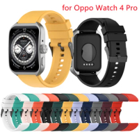 Strap For OPPO Watch 4 Pro Watchband Fashion Sports Silicone Band Replacement Bracelet Wristband For OPPO Watch4 Pro Band