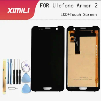 5.0 inch For Ulefone Armor 2 LCD Display Touch Screen Digitizer Assembly Repair Parts For Armor2 arm