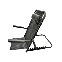 【海夫健康生活館】RH-HEF 舒適靠背架 7段傾斜角度 床上靠背椅/躺椅/休閒椅/折疊椅(ZHCN2121)
