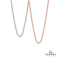 SOPHIA 蘇菲亞珠寶 - 18吋 S925銀鍊