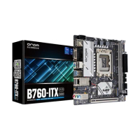 B760 mini itx Motherboard B760ITX-B4 LGA1700 for 12th 13th Gen Corei3/Corei5/Corei7 series processors B760i itx mainboard 2×DDR4
