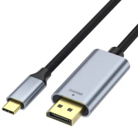 USB C to DisplayPort Cable 8K Type-C to DP1.4 Cabo 8K@60Hz 4K@144Hz Thunderbot3/4 Adapter for MacBook Pro Samsung Huawei 1m 2m