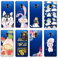 เคสโทรศัพท์, วัสดุซิลิโคน TPU, สำหรับ Samsung Galaxy A8 2018 และ A8 Plus 2018