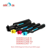 Compatible Laser Printer For Xerox 006r01318 006r01269 006r01268 006r01267 Color Toner Cartridge