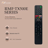 RMF-TX500E Smart TV Voice Replacement Remote Control for Sony 4K HD OLED TV KE-65XH9096 KD-75XG8505 KD-75XG8588 KD-75XG8596 etc