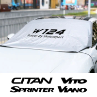 For Mercedes W203 W204 W124 CITAN R V CLASS SPRINTER VIANO VITO Accessories Car Windshield Sunshade Cover Sun Shade Protector