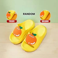 ONE-S43 Sandal Anak Slip On Motif Buah Selop Karakter Lucu Sendal Anak Perempuan Laki Laki / Sandal