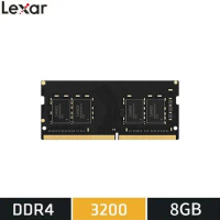 【Lexar 雷克沙】DDR4 3200/8G SO-DIMM 筆記型電腦記憶體