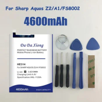 DaDaXiong 4600mAh HE314 Battery For SHARP AQUOS Z2 A1 FS8002 Phone High Quality