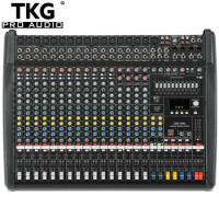 TKG 16 Channel Compact CMS1600-3 sound system audio equipment professional audio mixer console not have lid