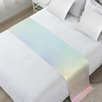 Geometric Simple Minimalist Bed Runner Home Hotel Decoration Bed Flag Wedding Bedroom Bed Tail Towel