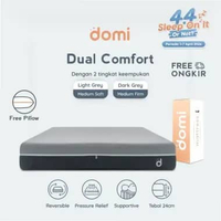 Domi All New Dual Comfort Mattress - Kasur Busa Dua Tingkat Soft dan Firm 100 x 200