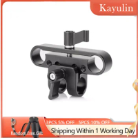 Kayulin 15mm Rod Clamp Rail Lock Support Kit 15mm Rod Offset Railblock 90 Degree DSLR Support Set For Photo Studio