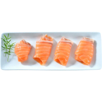 【鮮綠生活】智利頂級原料煙燻鮭魚切片(200g/包 共4包)