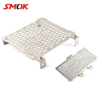 SMOK For Benelli BJ300GS-A ABS BJ300GS BJ125-3E Motorcycle Accessories Stainless Steel Radiator Grille Guard Cover Protector